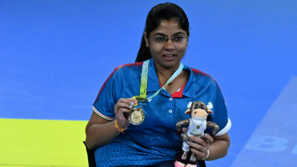 Bhavina Patel (Para table tennis) -- Gold